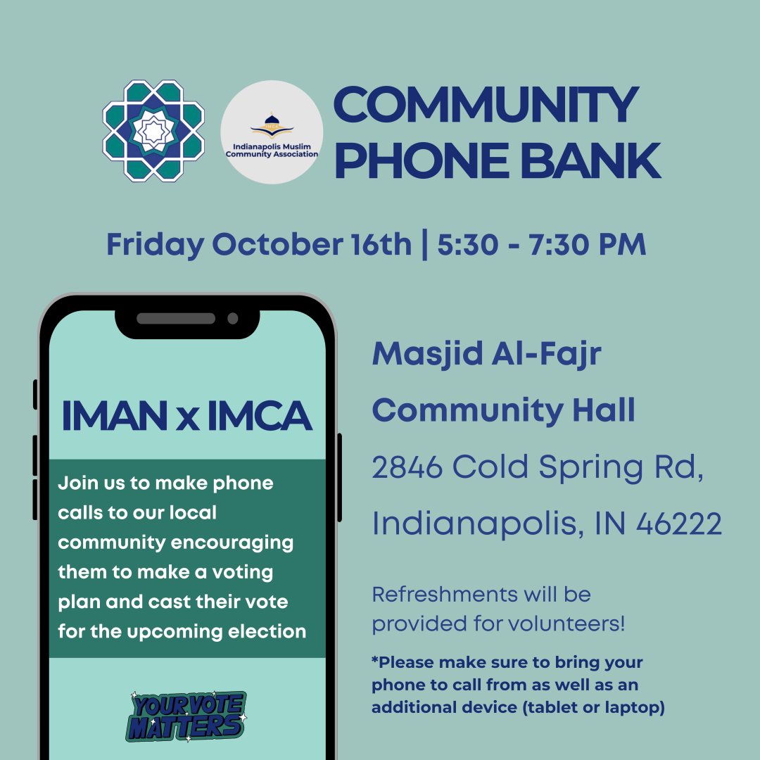 Get Out The Vote Community Phone Bank
